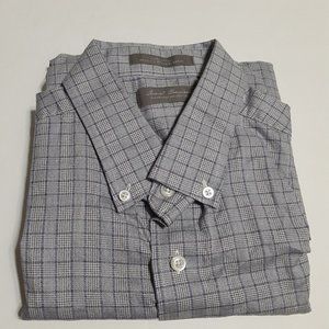 Daniel Cremieux Men's Long Sleeve Button Down Front Pocket Shirt in Size L